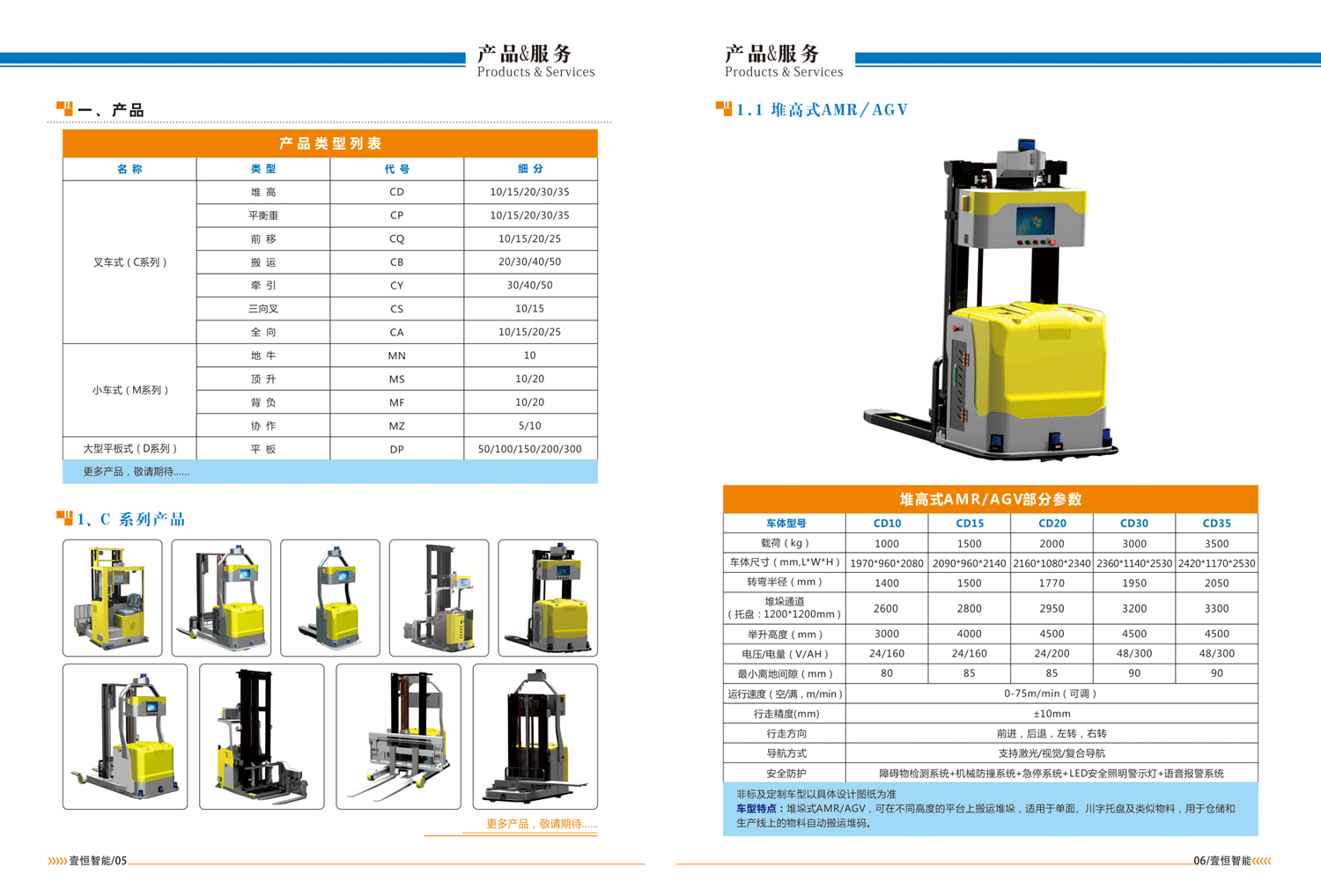 合肥壹恒智能機器人車型圖片