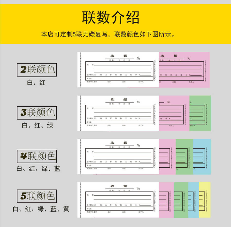 安徽合肥無(wú)碳復(fù)寫收據(jù)合同送貨單低價(jià)定制印刷